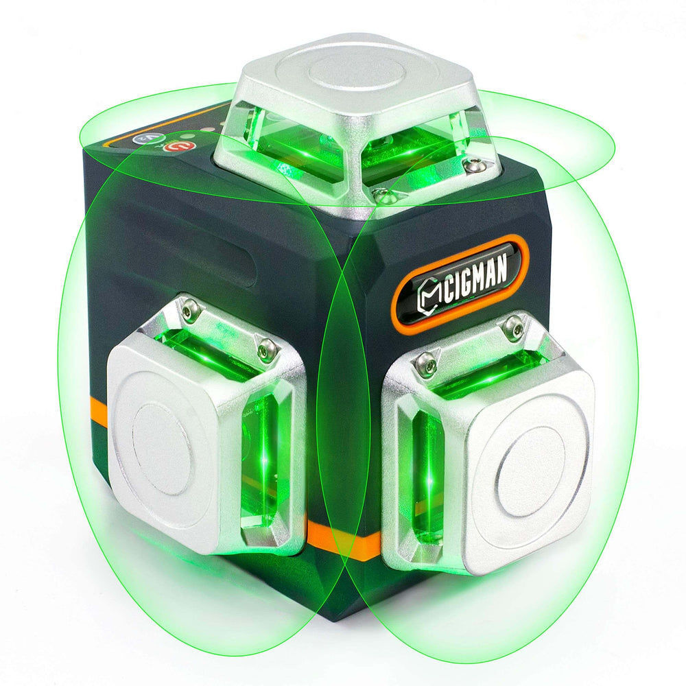 CIGMAN CM-701 Niveau laser auto-nivelant 3x360 neuf Bricolage