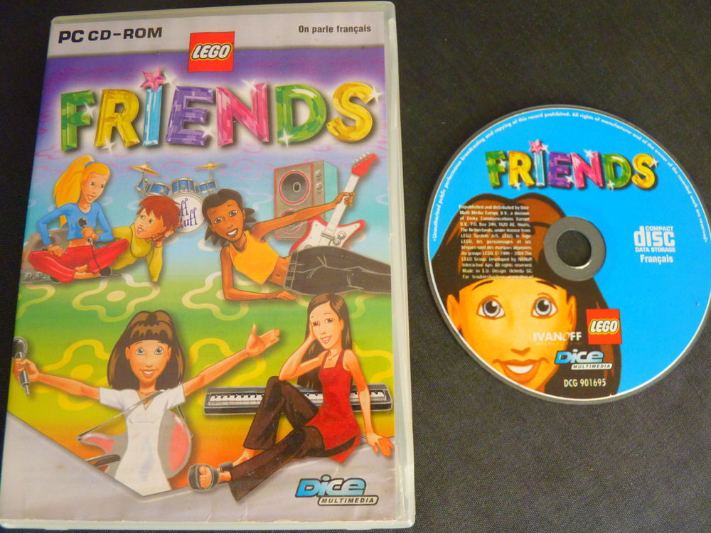 CD PC Jeu lego friends Fille TBE Consoles et jeux vidos