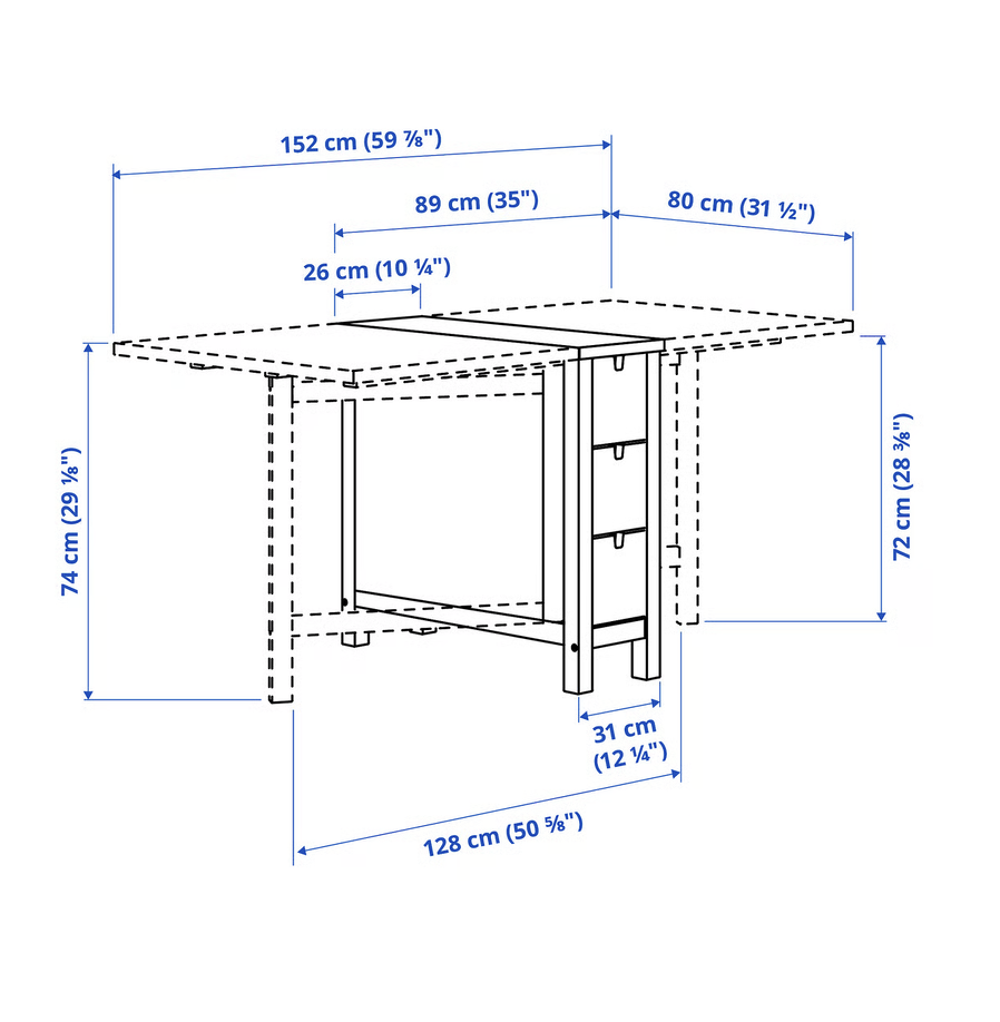 Table modulable Meubles