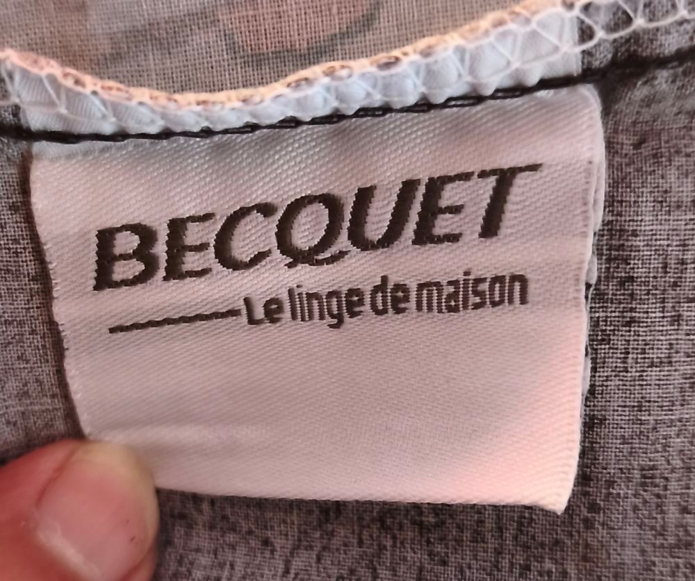Lot 2 parures housses de couette Becquet pour enfant Décoration