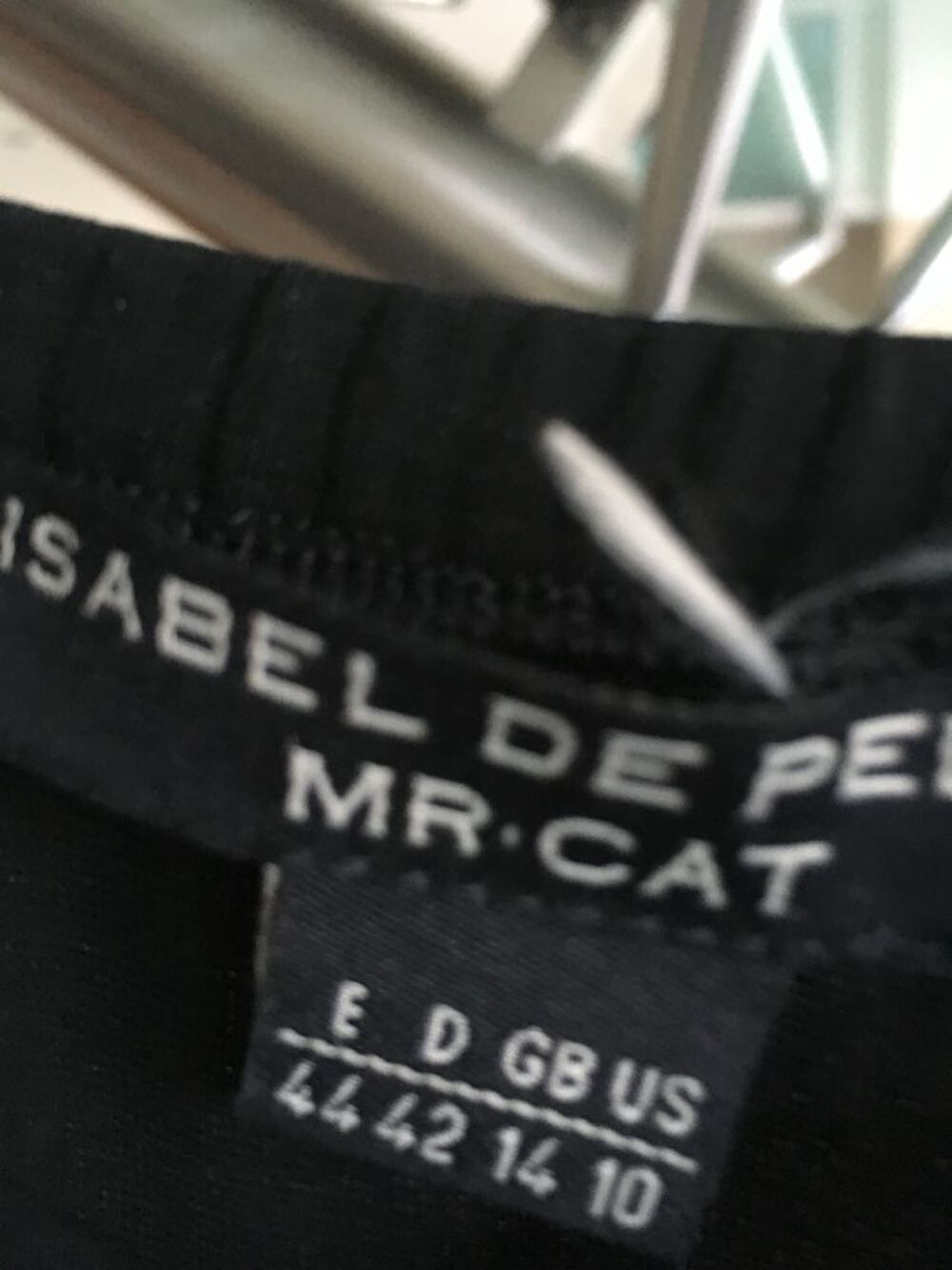 jupe tr&egrave;s habill&eacute;e noire de marque Isabel de P&eacute;dro Vêtements