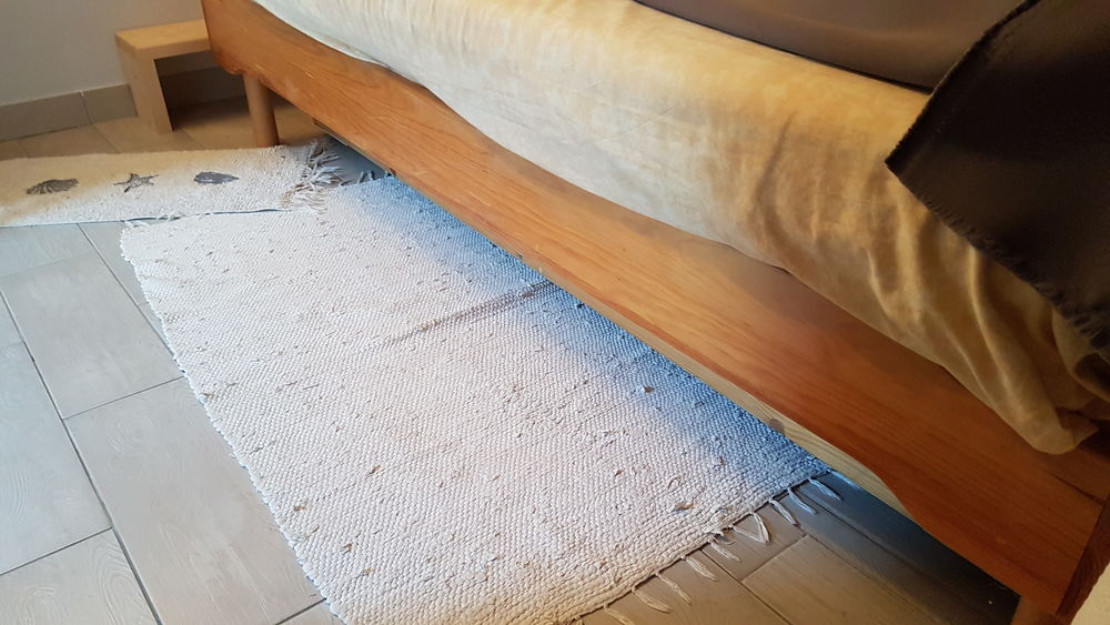 Lot de 2 lits en bois empilables de 0,90 Meubles