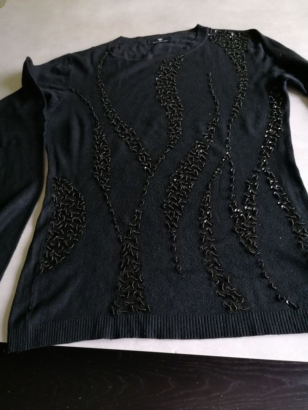 Pull noir Vêtements