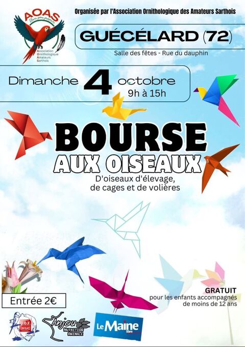 Bourse aux oiseaux 2 72230 Guécélard