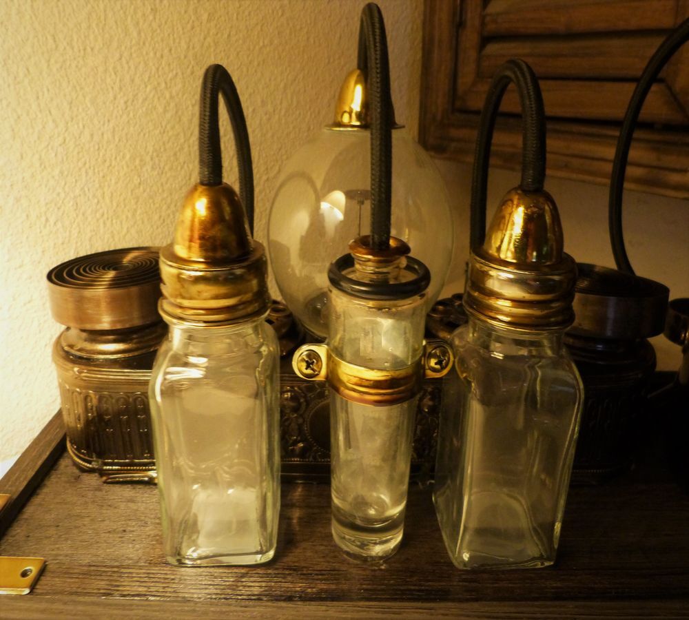 Labo de Curiosit&eacute; "DR JEKYLL 1888" Steampunk Décoration