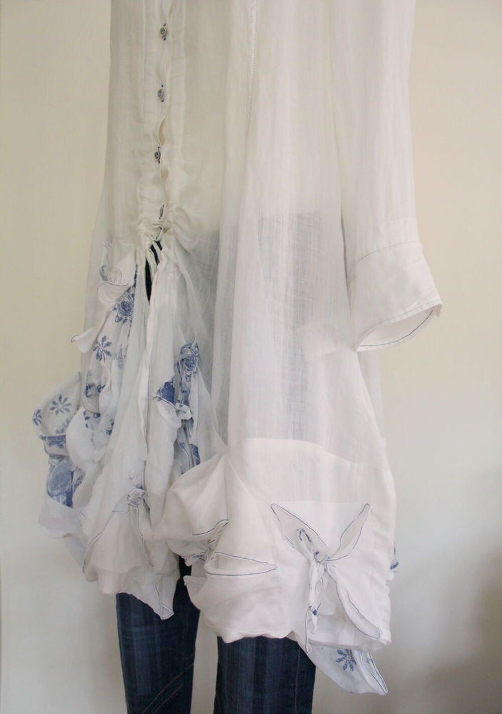 Top long , tunique en lin MARITHE FRANCOIS GIRBAUD Vêtements