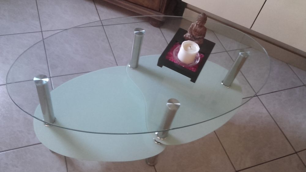 Table salon en verre Meubles
