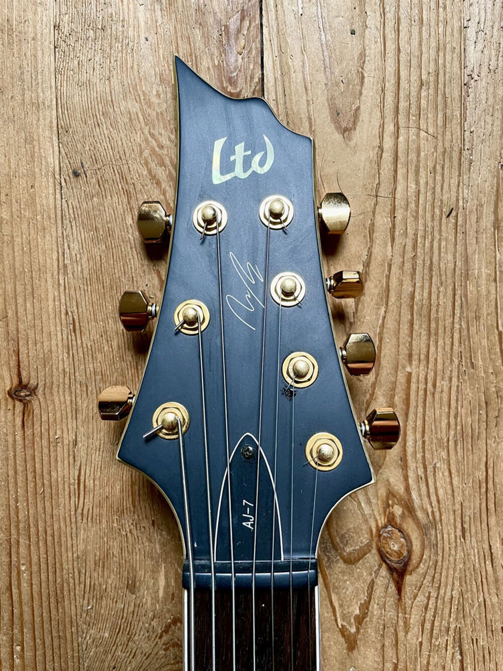 Guitare ESP-LTD AJ-7 (Signature Andy James) Instruments de musique