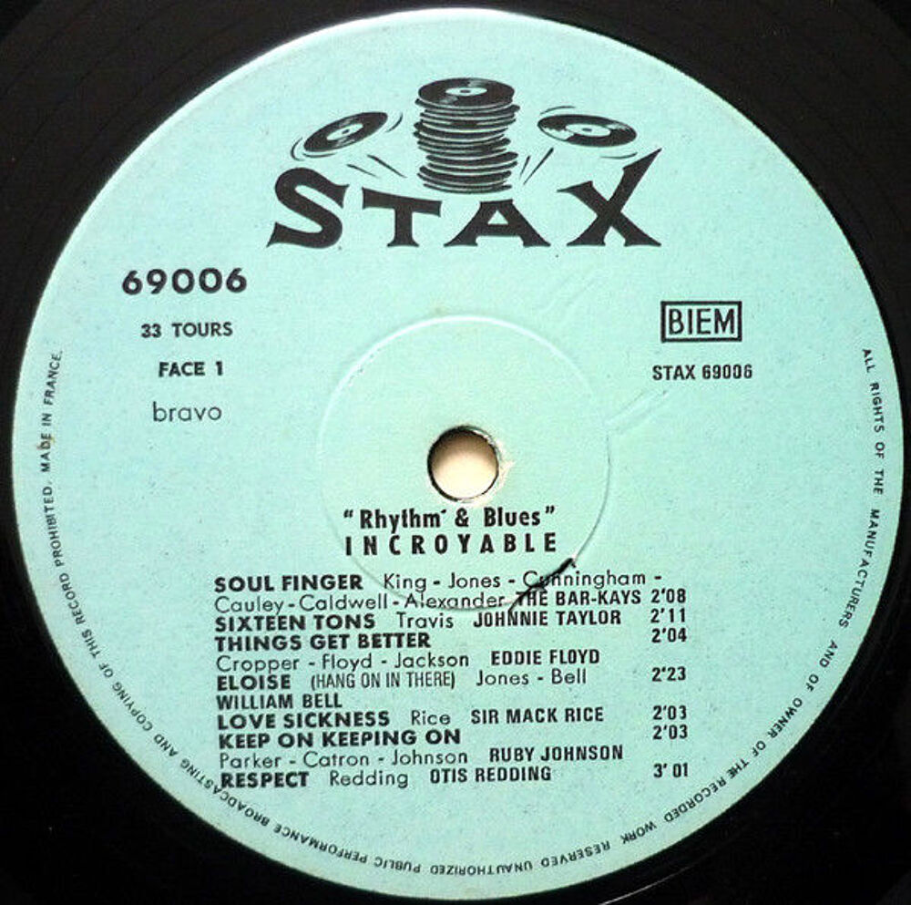 Incroyable Rhythm &amp; Blues ? Compilation rare VG+/ VG+ CD et vinyles