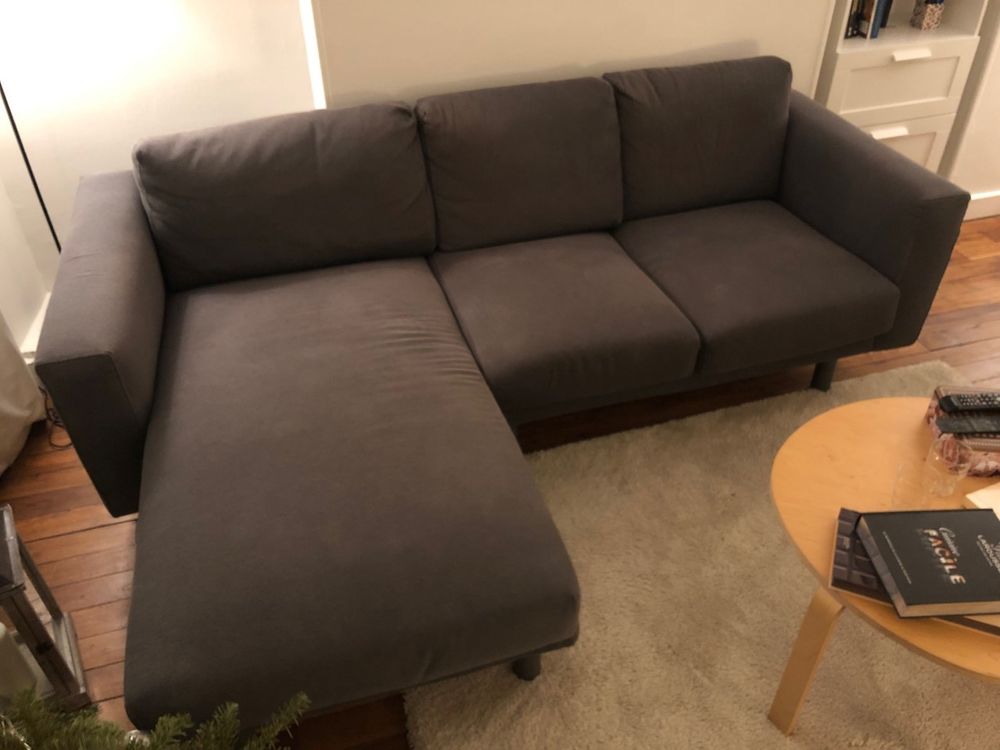Canap&eacute; 3 places avec m&eacute;ridienne IKEA Meubles