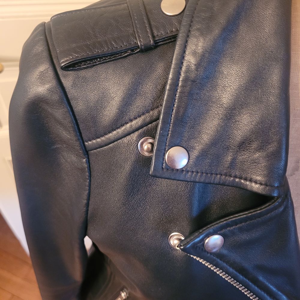 PERFECTO LOXWOOD BLEU CUIR AGNEAU Vêtements