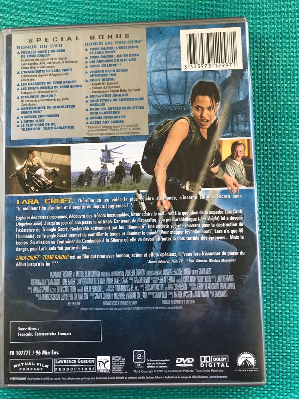 DVD Tomb Raider Dans des aventures dignes d'Indiana Jones DVD et blu-ray