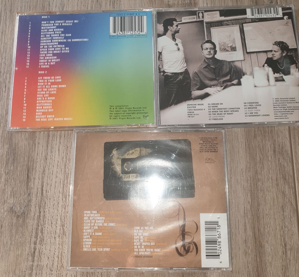 CD originaux CD et vinyles