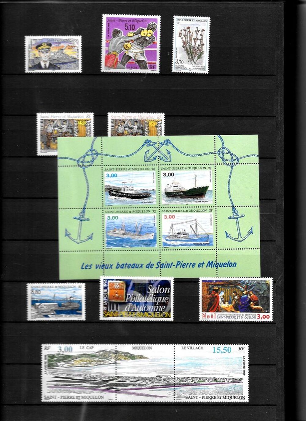 TIMBRES de SAINT PIERRE &amp; MIQUELON 