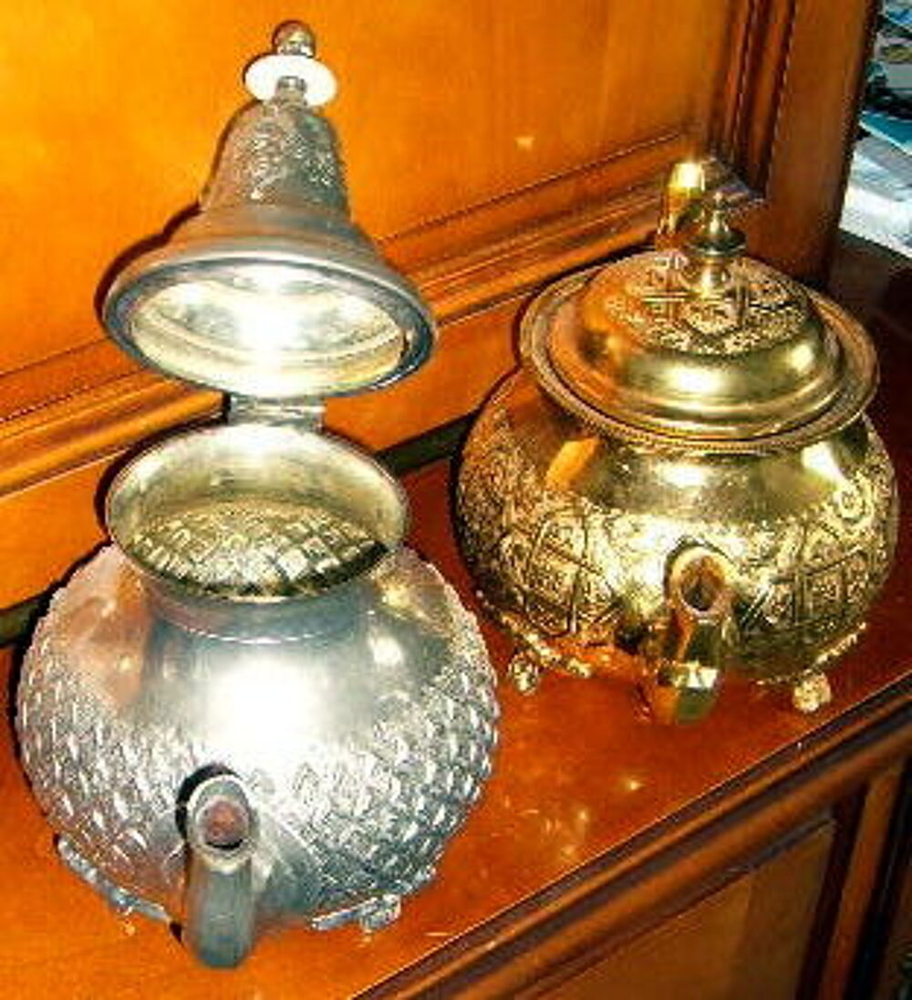 theire argent&eacute;e marocaine authentique Décoration