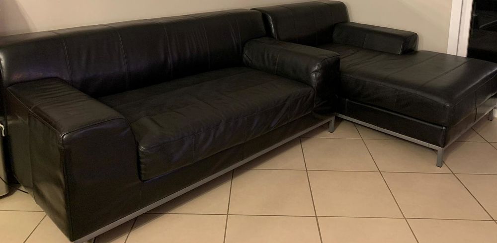 CANAP&Eacute; CUIR D'ANGLE IKEA Meubles