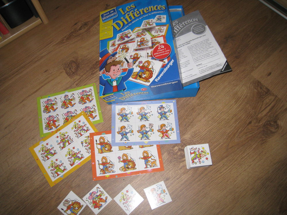 JEU RAVENSBURGER "LES DIFFERENCES" Jeux / jouets