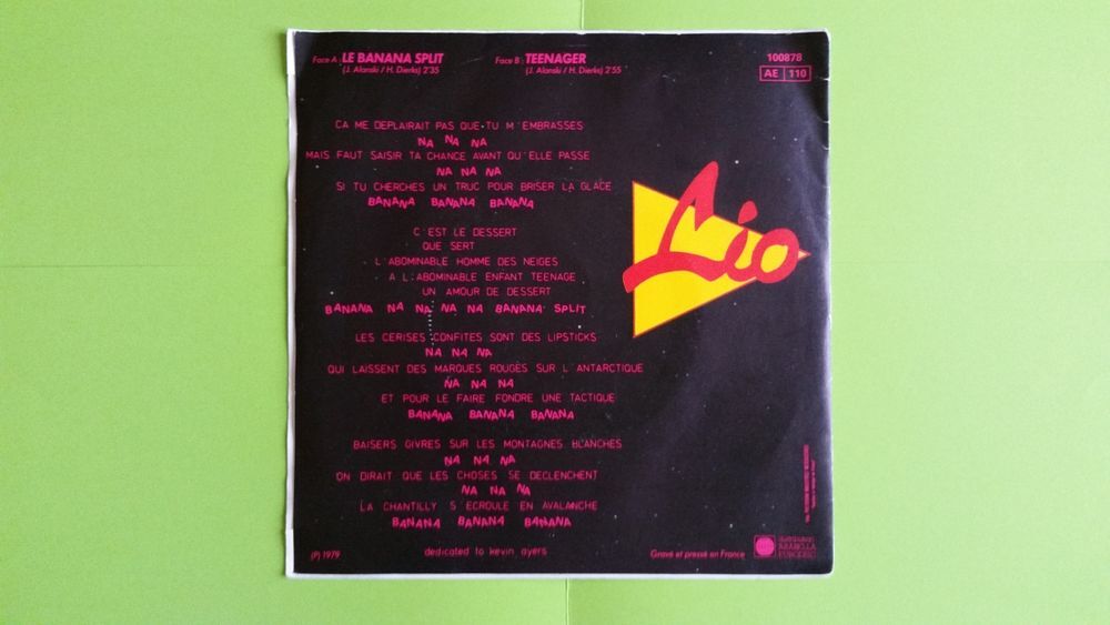LIO CD et vinyles