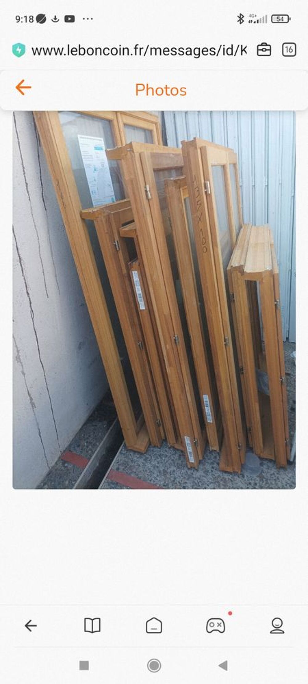 Fen&ecirc;tres en PVC bois alu neuves Bricolage