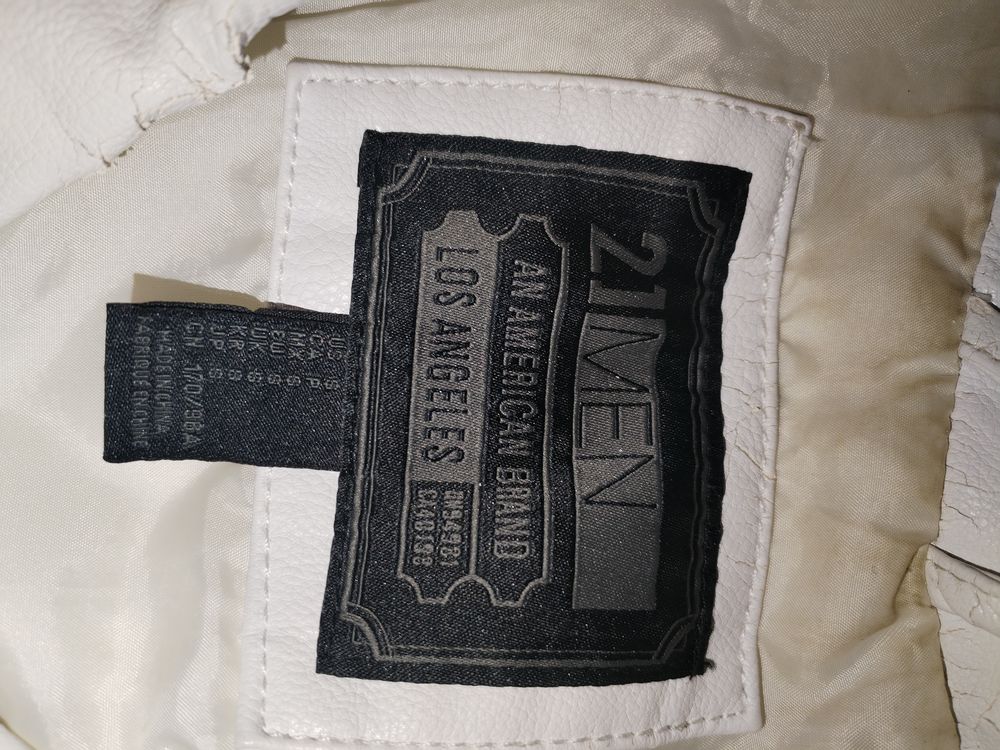 Perfecto blanc (Taille S) Vêtements