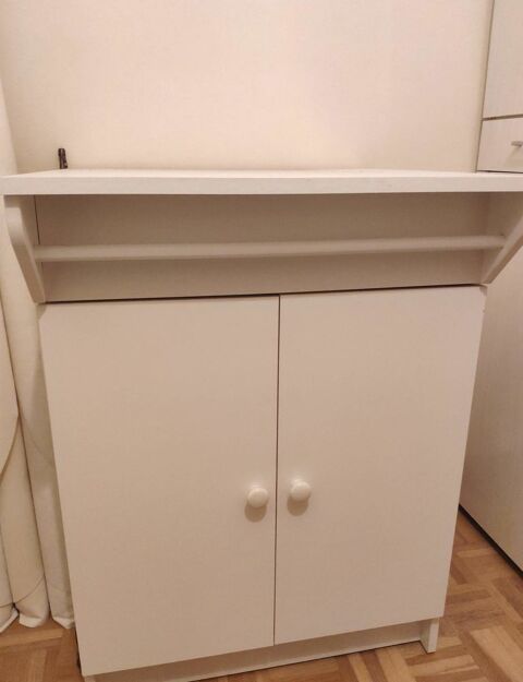 Meuble formica blanc parfait état 40 Bourges (18)