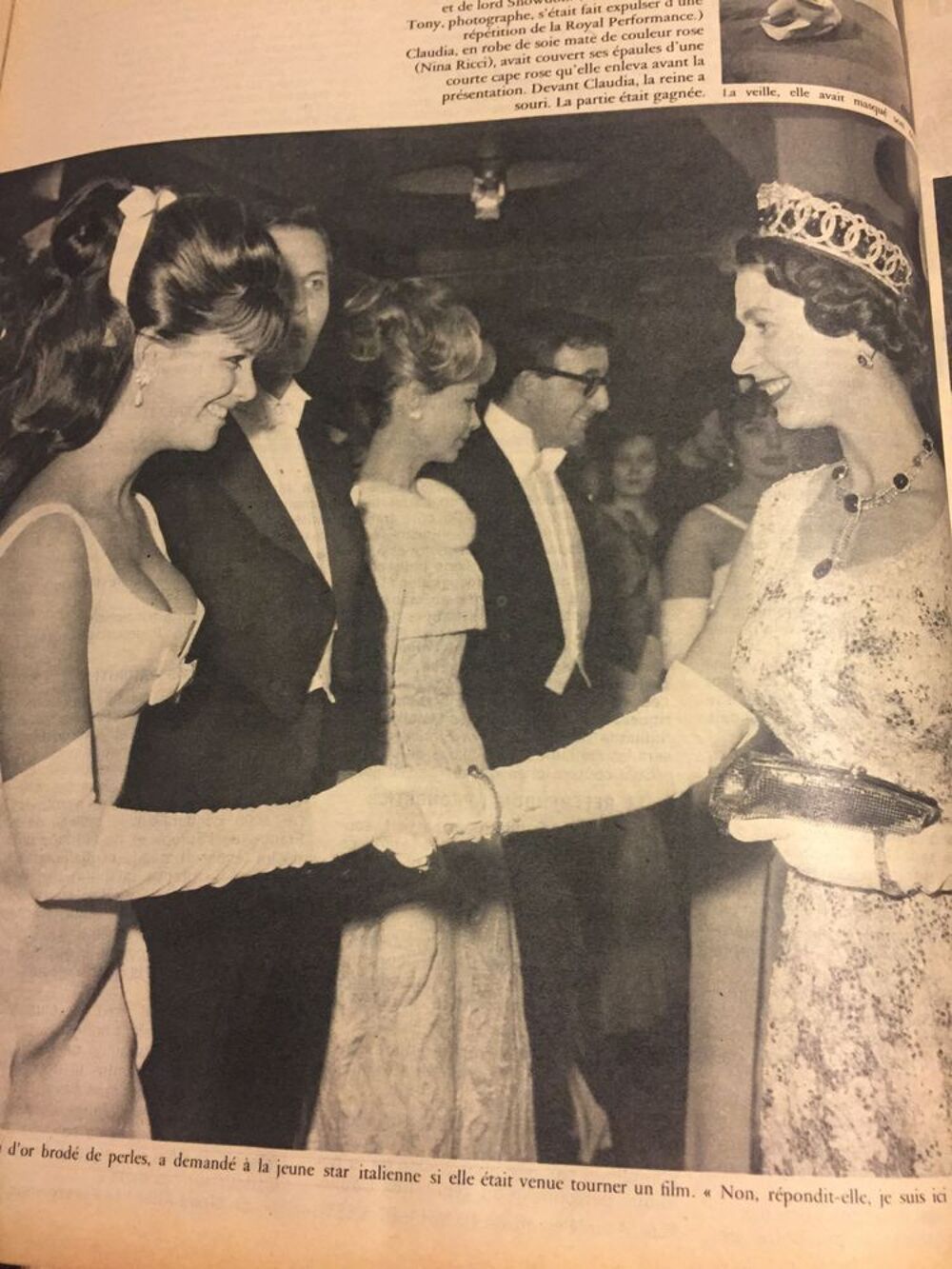 Paris Match:Claudia Cardinale &agrave; la une Livres et BD