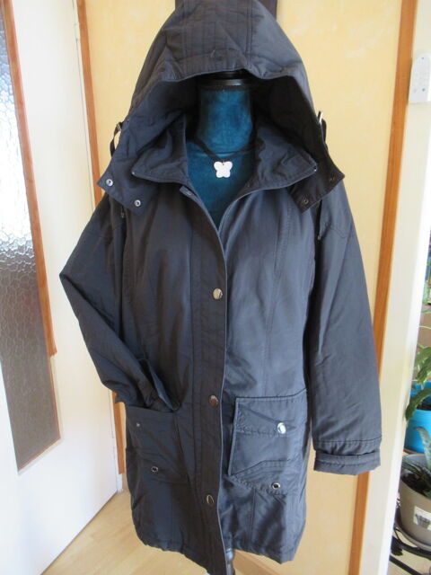 Manteau long noir - Taille 38 20 Livry-Gargan (93)