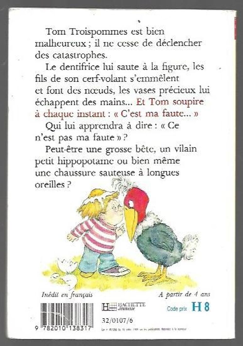 ce n'est pas ma faute Livres et BD