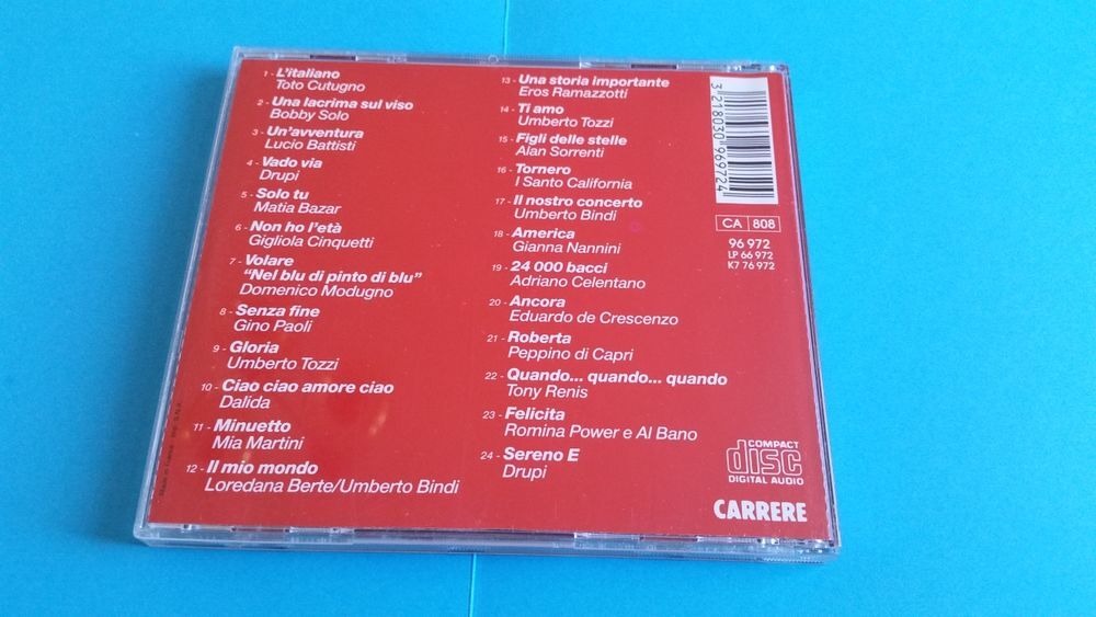 LE TOP DE L'ITALIE CD et vinyles