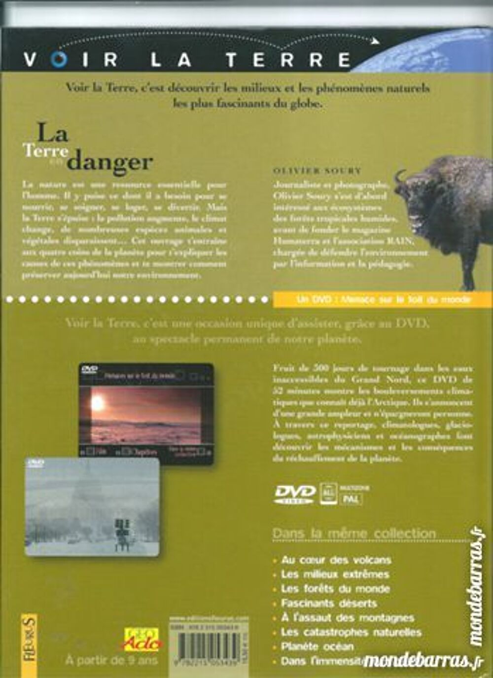 Livre-DVD "La Terre en danger" (9) Livres et BD