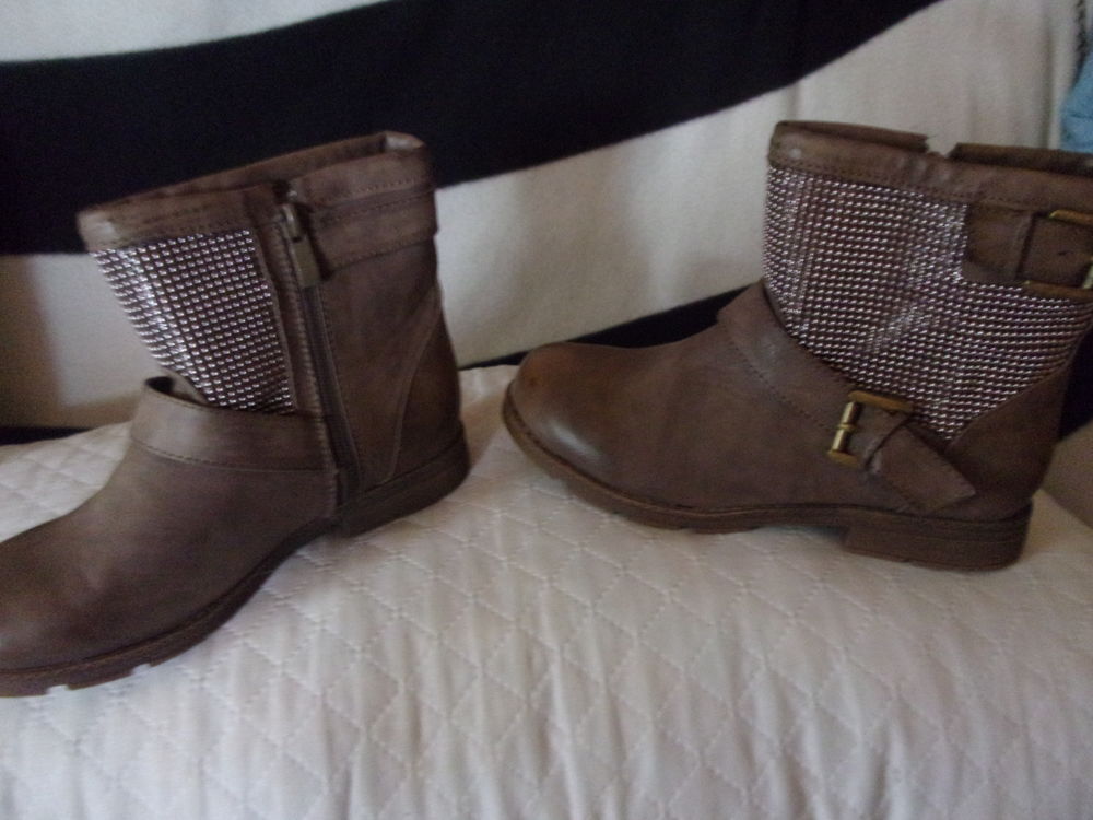 bottines marrons Chaussures