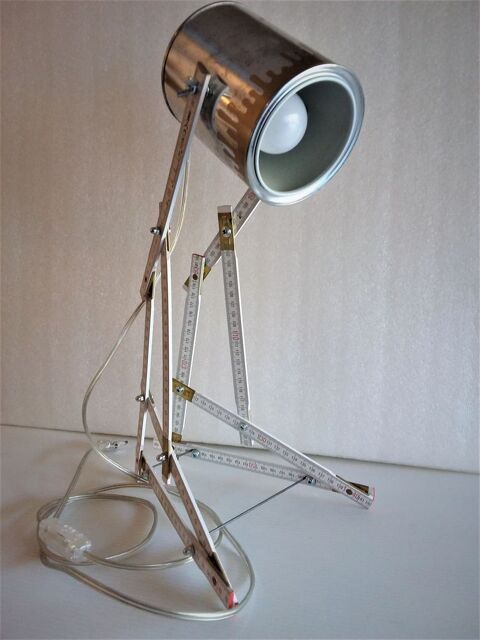 Lampe de salon  poser - Lampe de bureau - Cration Artwork  49 Arles (13)