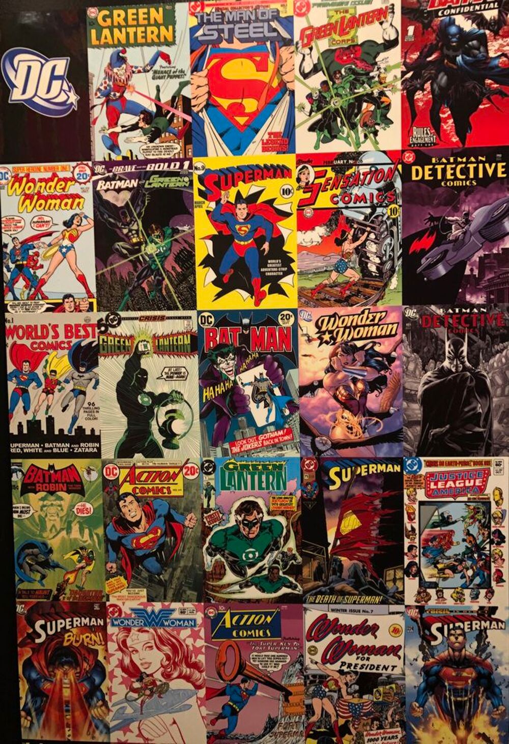 TABLEAU DC COMICS Super Heros - Etat Impeccable
Décoration
