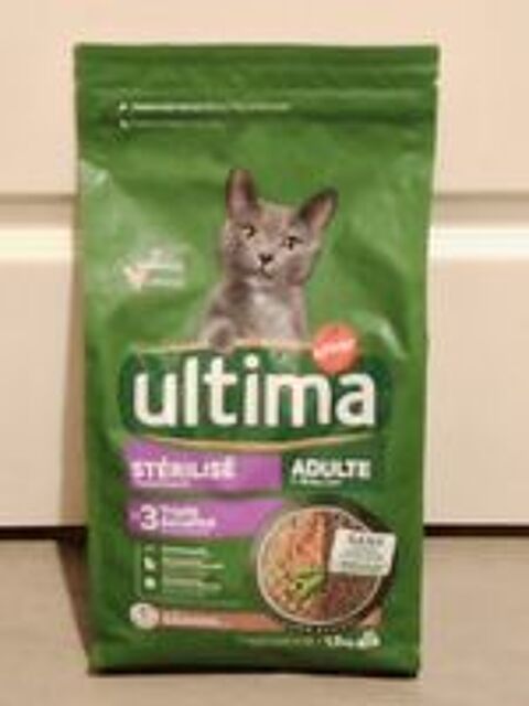   Croquettes ULTIMA STERILISE: 5€ le paquet SAVEUR SAUMON 