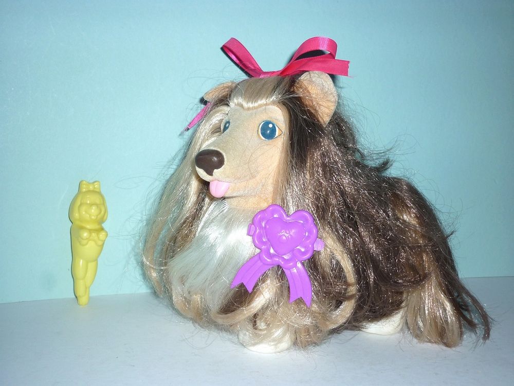Peluche SWEETIE PUPS : chien "COLLIE" (&copy; HASBRO 1989) 20cm
Jeux / jouets