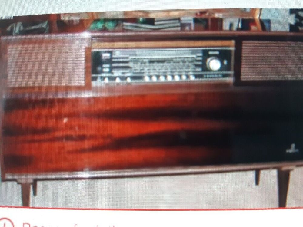 Meuble Vintage ann&eacute;e 1975 GR&Uuml;NDIG Audio et hifi