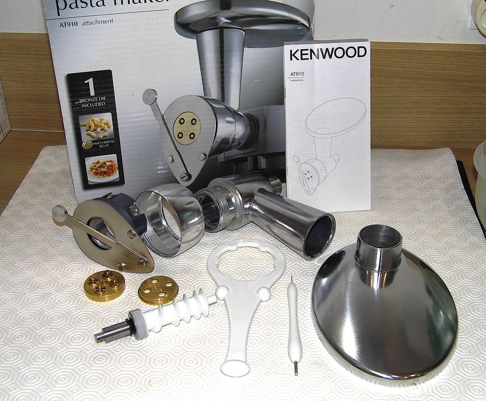 KENWOOD AT910 Major Chef Machine &agrave; pates fraiches- Pasta Maker - Neuf jamais utilis&eacute; - Robot multi fonctions Electroménager
