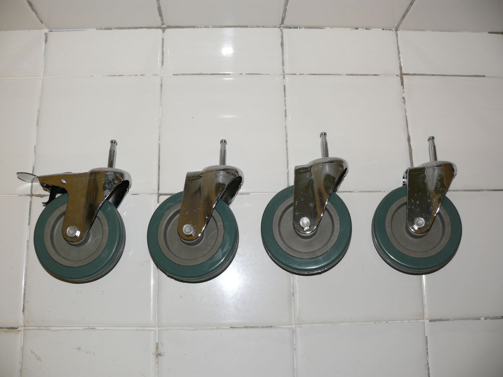 Roulettes pivotantes Bricolage