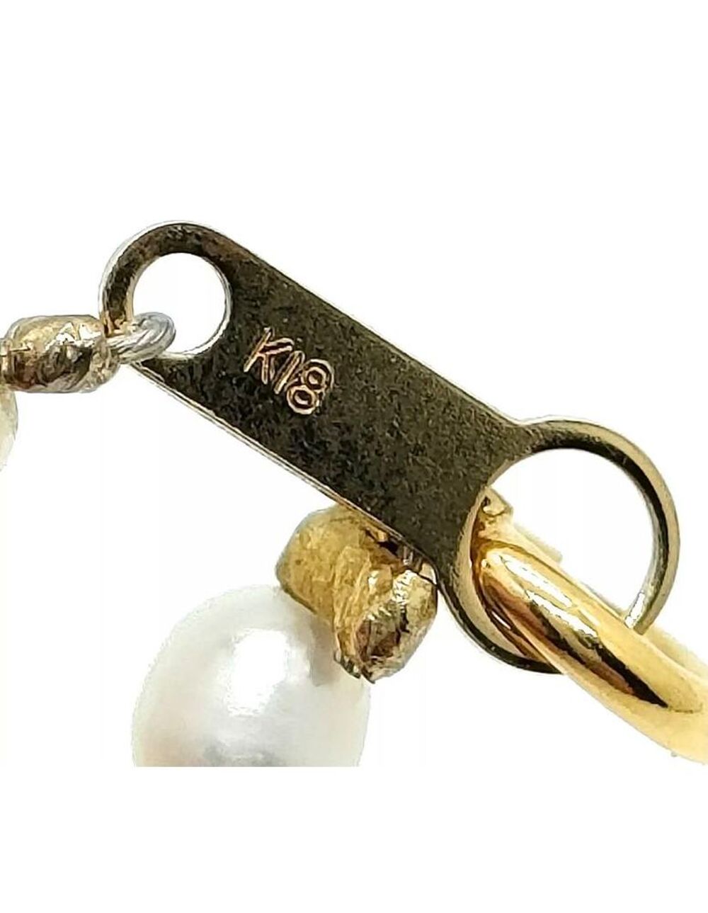 collier or perles Bijoux et montres