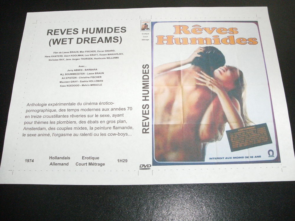 Film : " Reves humides " DVD et blu-ray
