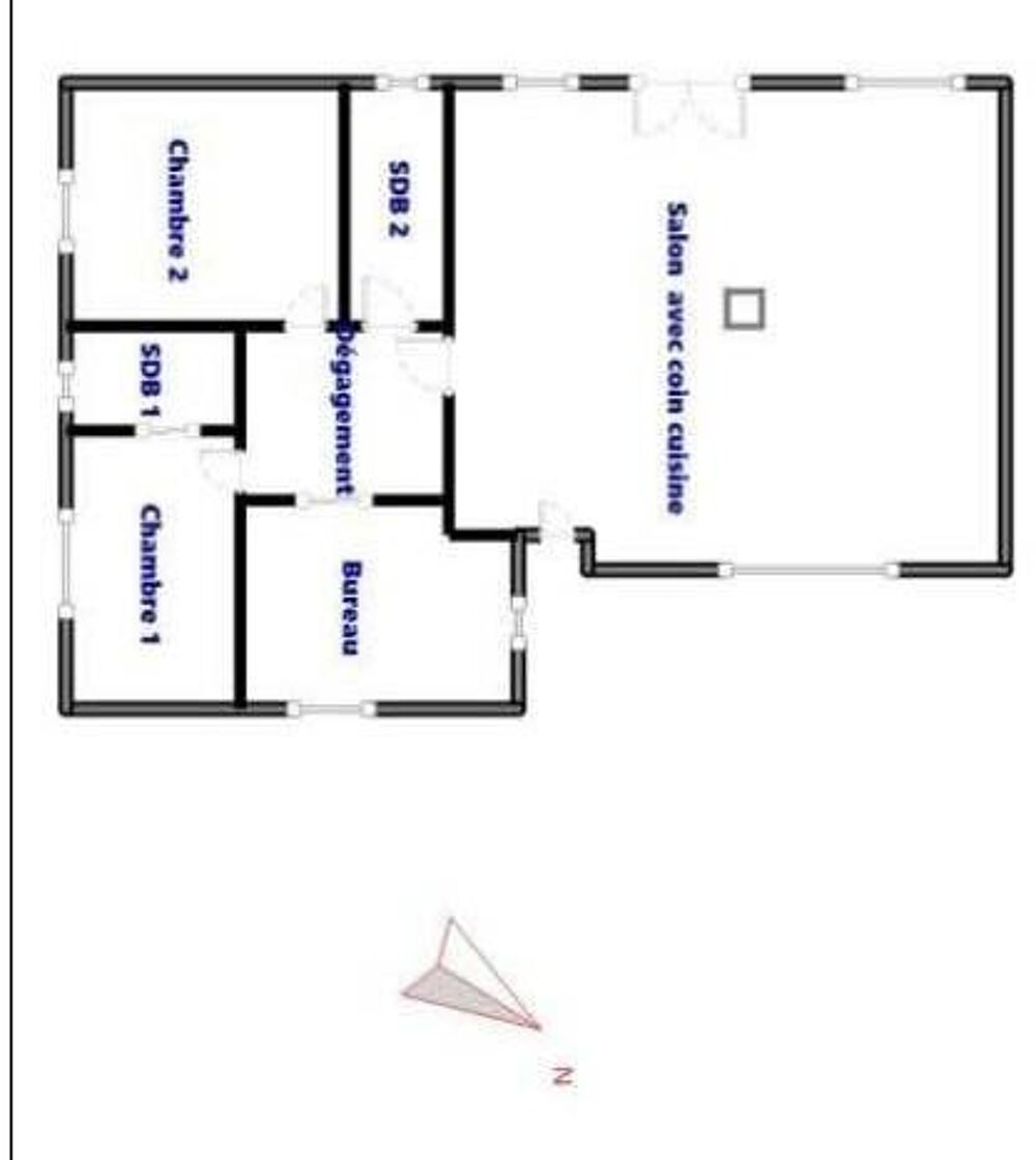 Vente Appartement T4 rénové 107 m2 - DPE A - Cave 45 m2 - Jardin et parking Toulouse