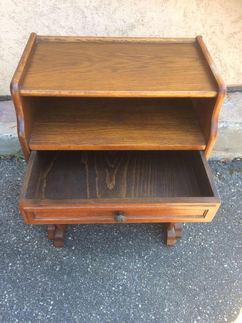 meuble t&eacute;l&eacute;phone en merisier Meubles