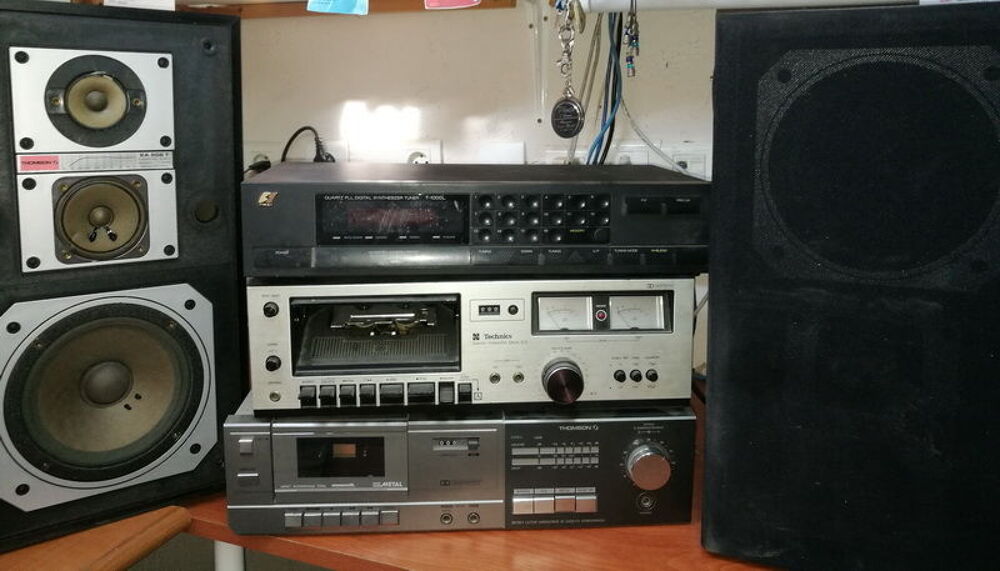 2 baffles +Turner +2 lecteur cassettes Audio et hifi