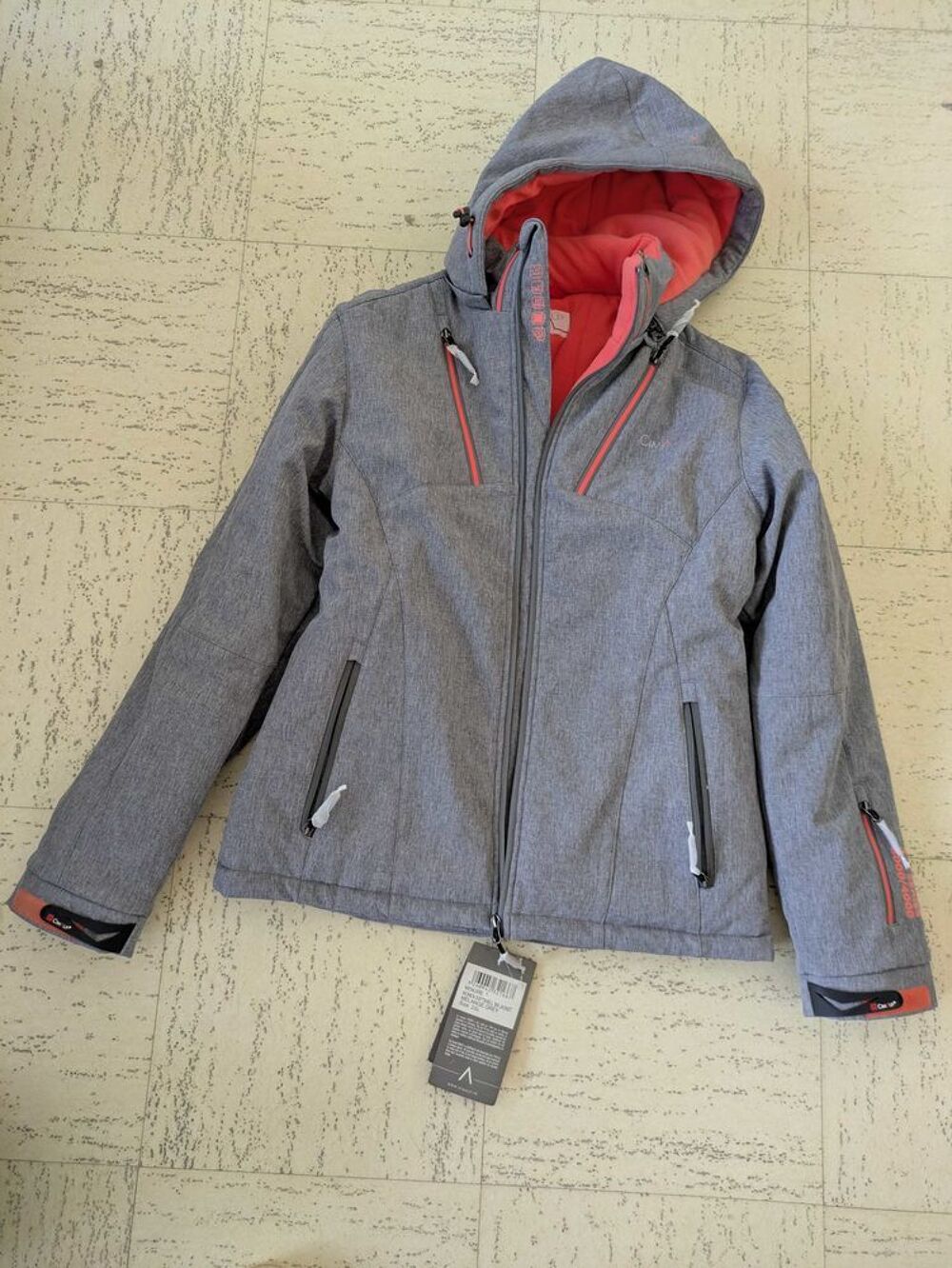 Anorak ski femme CIMALP neuf avec son &eacute;tiquette Sports