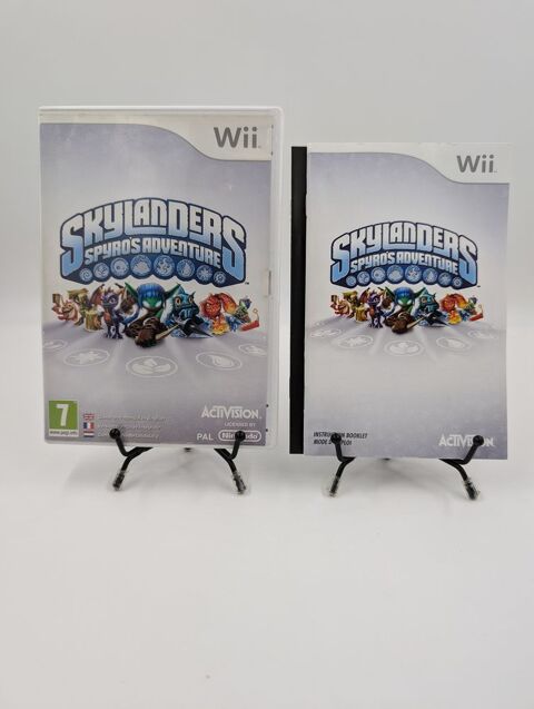 Jeu Nintendo Wii Skylanders Spyro's Adventure boite, complet 5 Vulbens (74)