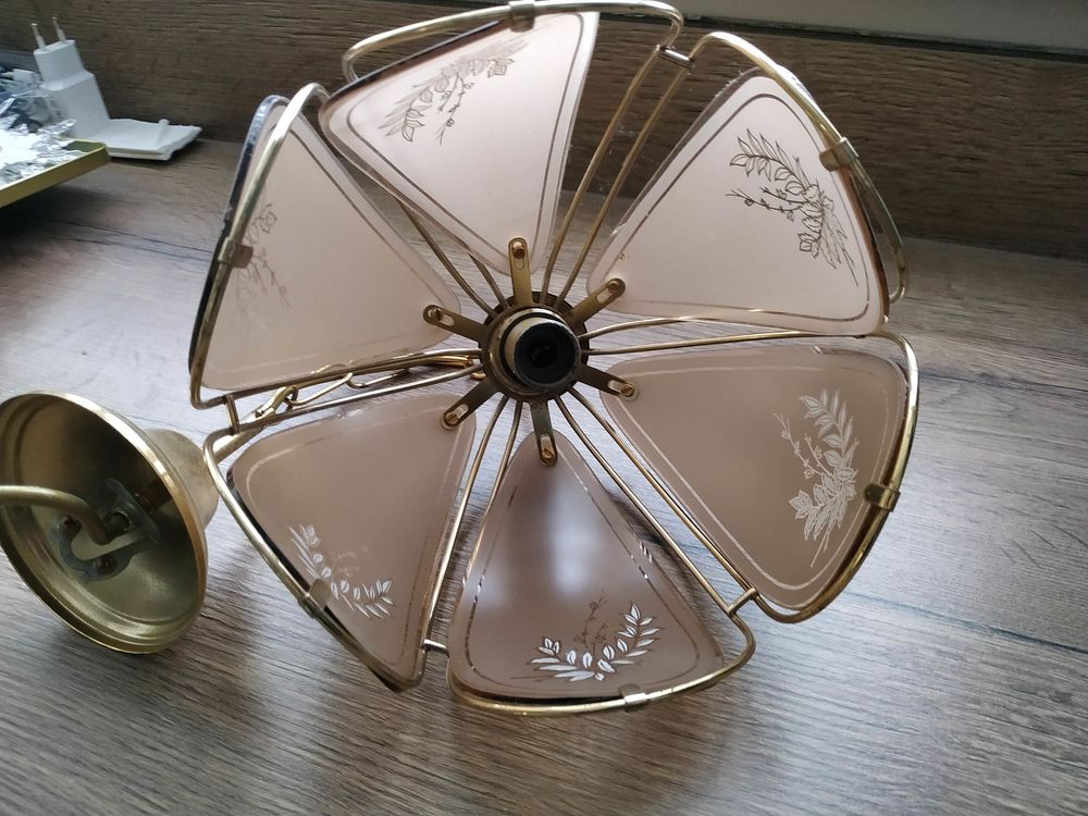 Petit Lustre plafonnier, style vintage Décoration