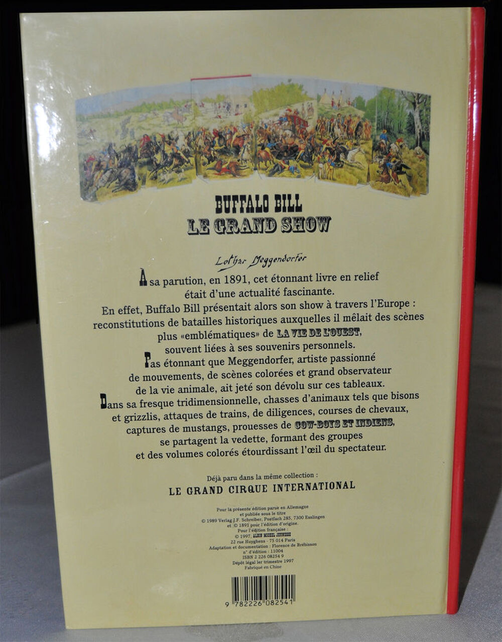 BD Buffalo Bill Le grand show, bd Pop-up panoramique Livres et BD