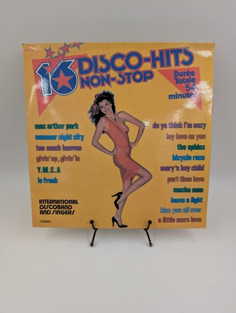 Vinyle 33 tours 16 Disco-Hits Non-Stop (Mac Arthur Park...) 5 Vulbens (74)
