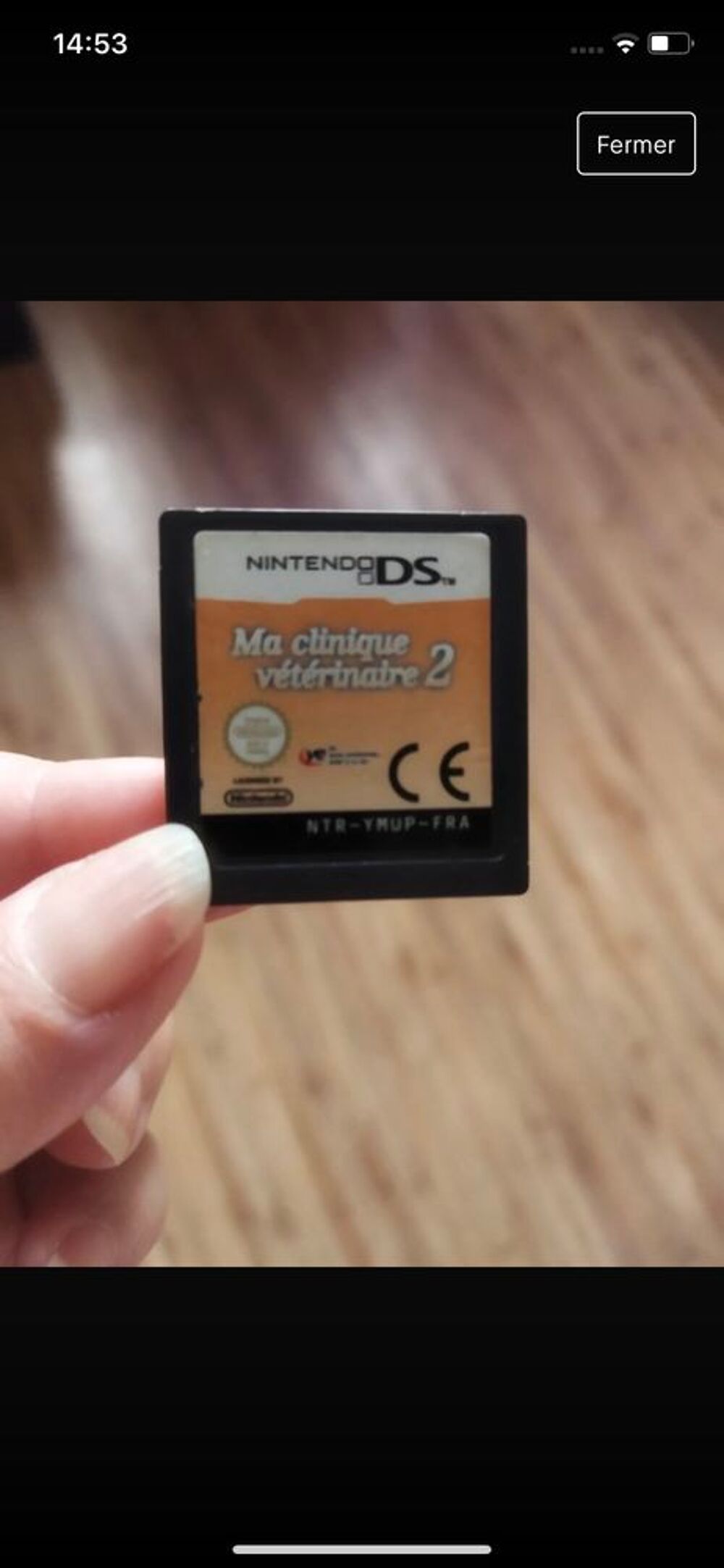 jeu Nitendo DS &laquo;&nbsp;ma clinique v&eacute;t&eacute;rinaire 2&nbsp;&raquo; Consoles et jeux vidéos
