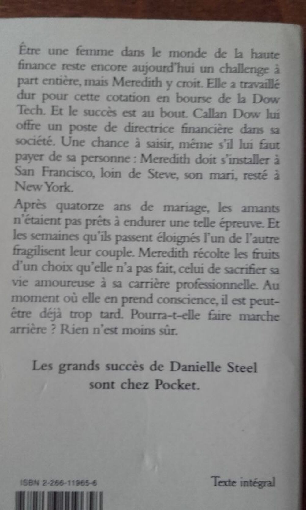 Livre de Danielle STEEL Livres et BD
